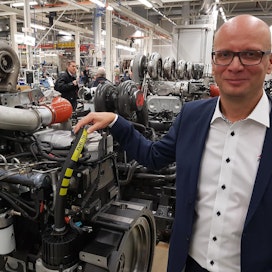 Moottorien kysyntä on huipussa ja tehtaalle on palkattu 50 uutta työntekijää kevään aikana, kertoo toimitusjohtaja Juha Tervala Agco Powerilta.