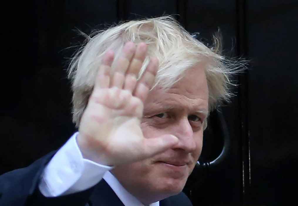 Pääministeri Boris Johnson on toistuvasti sanonut, että Britannia lähtee EU:sta lokakuun lopussa joko sopimuksen kanssa tai ilman. LEHTIKUVA/AFP
