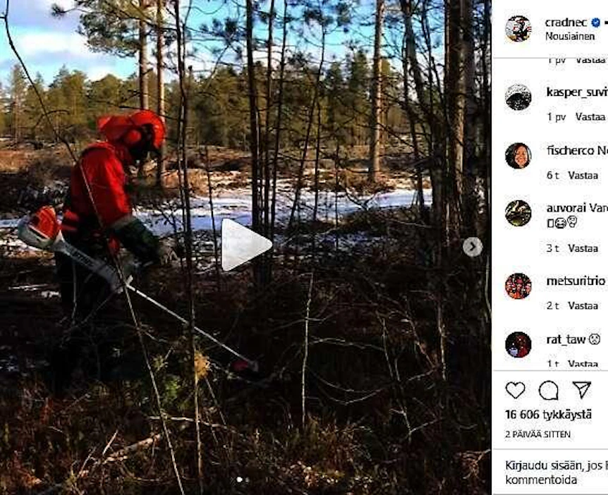 Mikko Rantasen päivitys oli lauantaina kerännyt yli 16 000 tykkäystä.