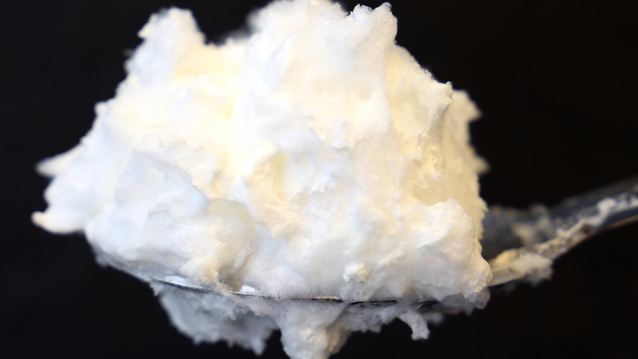 Rihmasiemen avulla tuotettu munanvalkuaisproteiini vaahtoutuu hyvin.