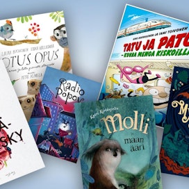 Lasten- ja nuortenkirjallisuuden Finlandia-palkinnosta kisaa kuusi kirjaa.