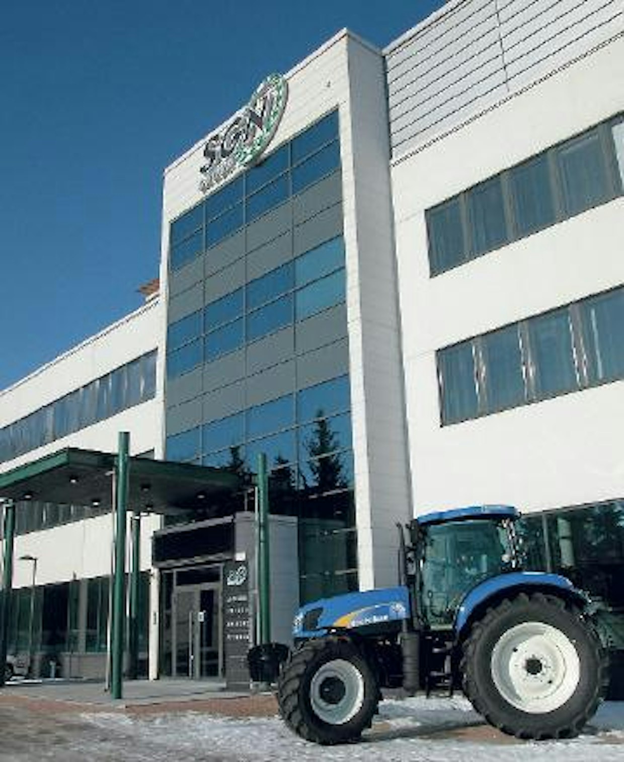 SGN Groupin toimitalo Vantaan Koivuhaassa on uusi, vasta vuonna 2008 valmistunut.