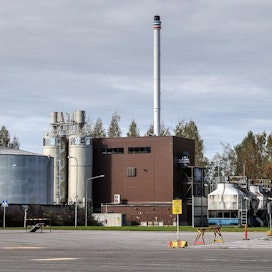 Koskenkorvan tehtaan oma biovoimalaitos valmistui vuonna 2014.