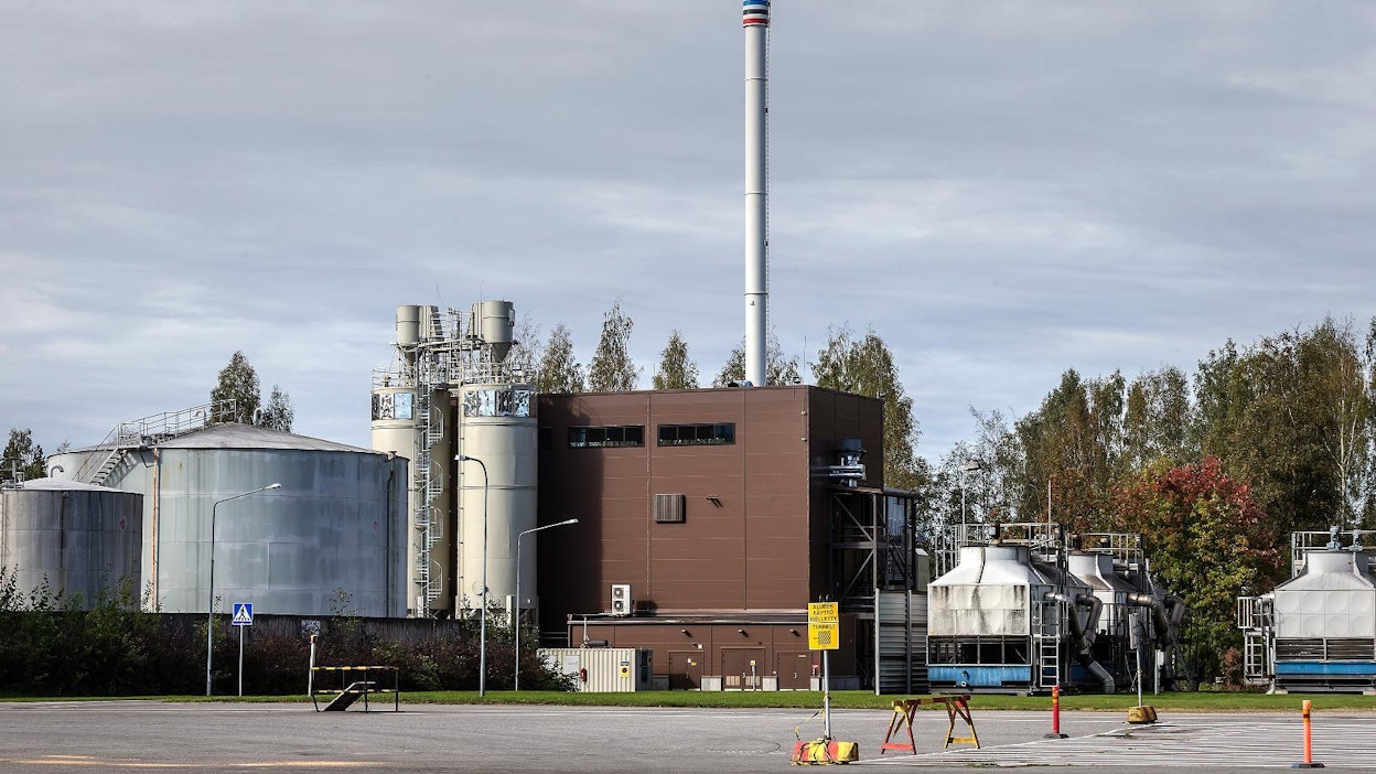 Koskenkorvan tehtaan oma biovoimalaitos valmistui vuonna 2014.