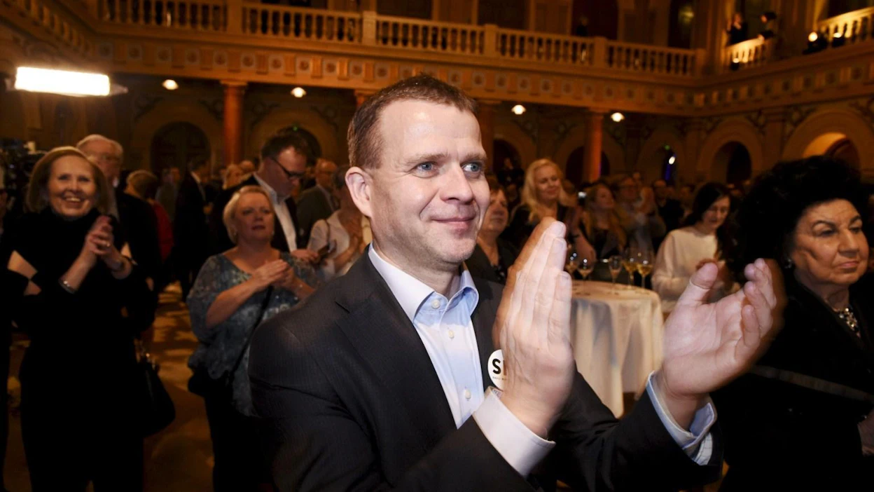 Petteri Orpon johtama kokoomus on pitänyt ykköstilansa HS:n kannatusmittauksessa. LEHTIKUVA / MARKKU ULANDER