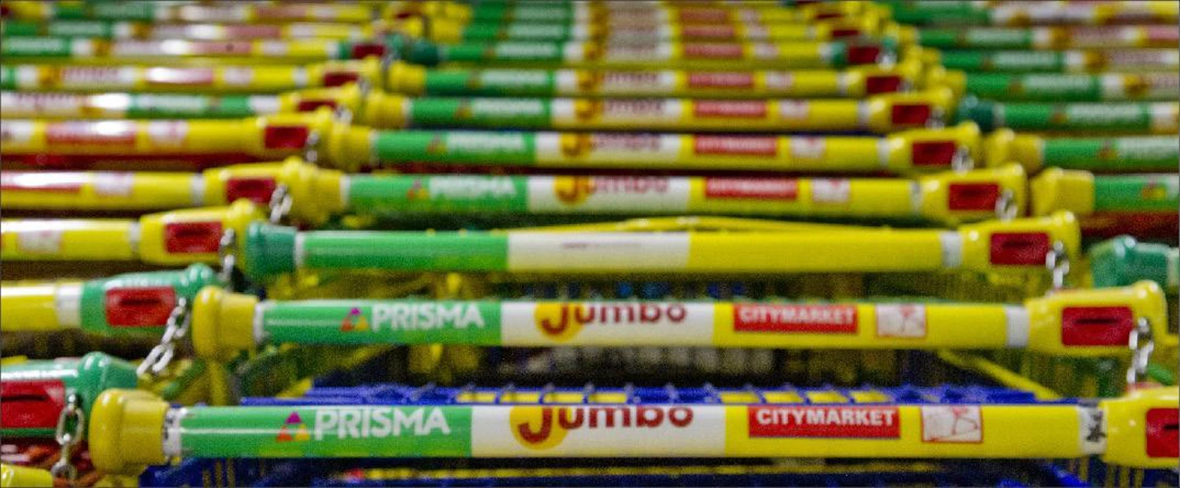 Prisma ja Citymarket kisaavat markkinaosuuksista muun muassa Jumbon kauppakeskuksessa Vantaalla. Markku Vuorikari