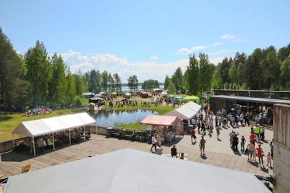 Metsämuseo Lusto tarjoaa kahden vuoden välein yleisölle mainiot Metku-metsäkulttuuripäivät. Kiinteän näyttelyn lisäksi on tarjolla kenttäalueella tapahtumia ja myyntitilaisuuksia. Tänä vuonna vielä aurinkokin saapui vierailulle.