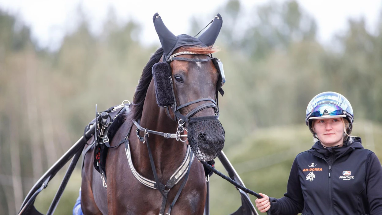 An-Dorra ja tamman hoitaja Anna Hiltunen voidaan nähdä vielä montélähdössä tämän vuoden lopulla.