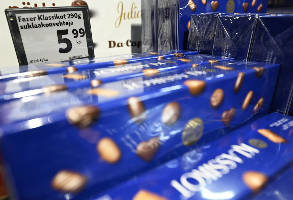 Fazerin tavoitteena on päättää ennen kesäkuun loppua, ryhtyykö yhtiö rakentamaan uutta suklaatehdasta Lahteen. Kuvituskuva. LEHTIKUVA / Vesa Moilanen.
