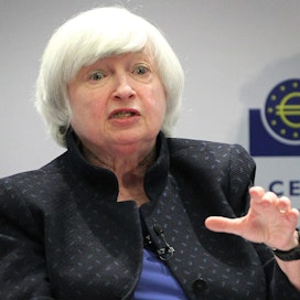 Valtionvarainministerin pestiin on yhdysvaltalaismedioiden mukaan ehdolla maan keskuspankin entinen johtaja Janet Yellen. LEHTIKUVA / AFP