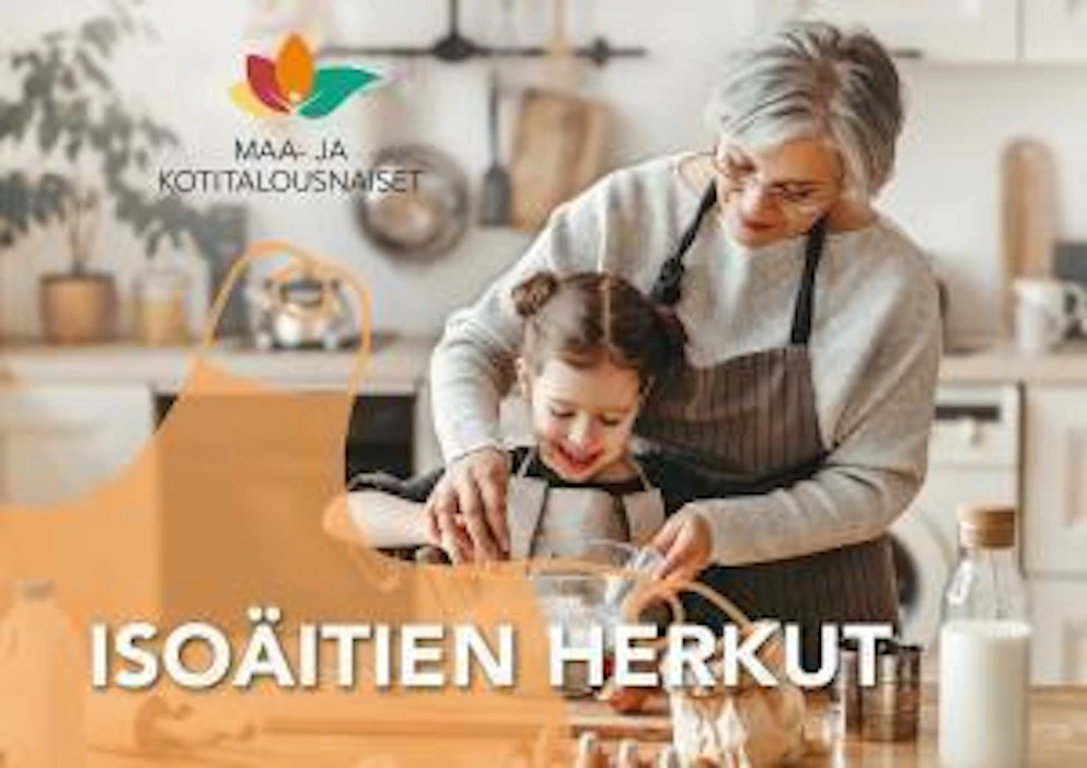 Reseptien lisäksi kirjassa on myös videomateriaalia, joka avautuu suoraan ohjeesta.