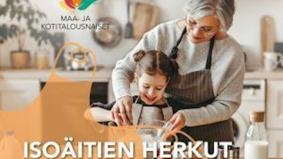 Reseptien lisäksi kirjassa on myös videomateriaalia, joka avautuu suoraan ohjeesta.