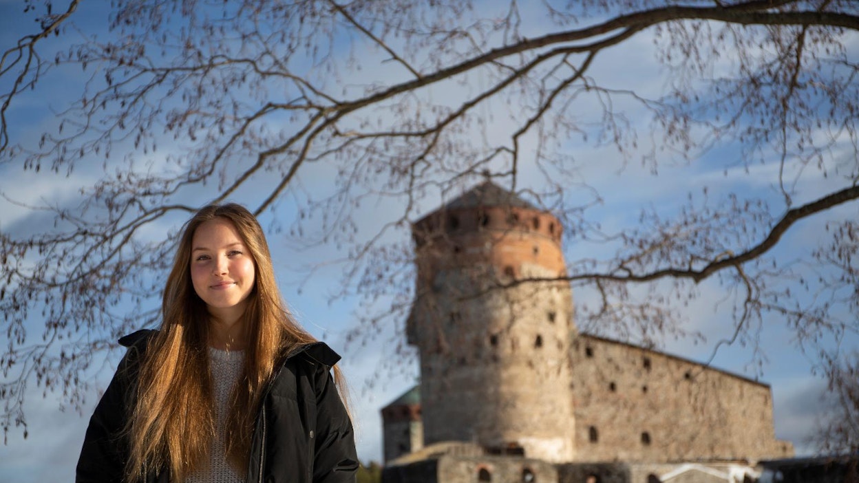 4H-yrittäjä Maisa Joronen saattaa kesällä ajaa Jäätelöpyörän vaikka Saimaan rantaan Olavinlinnan lähistölle. Hänellä on jo mielessä ideoita tulevaa kesää varten.