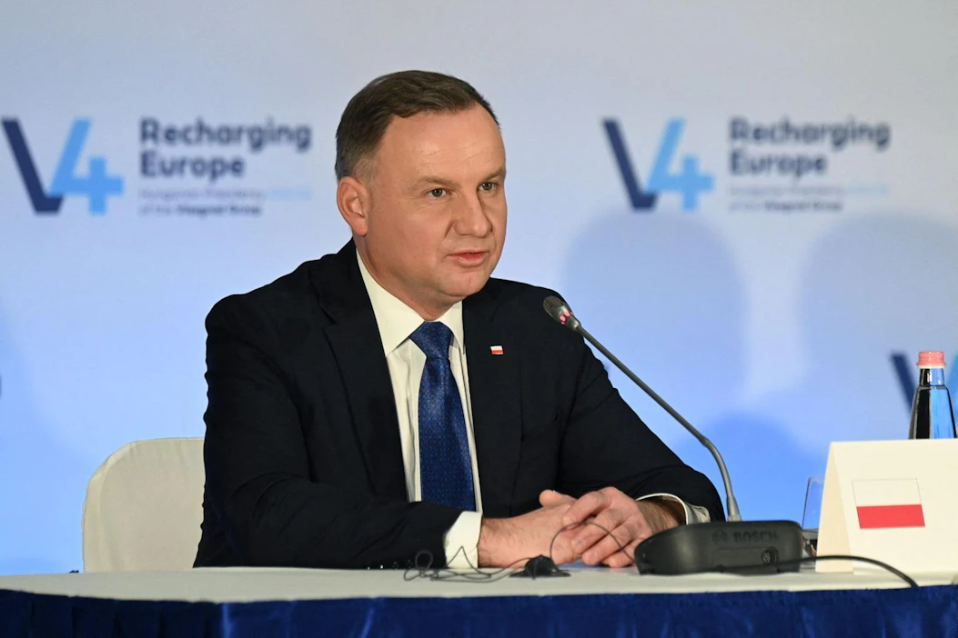 Presidentti Duda ilmoitti päätöksestään sen jälkeen, kun EU ja Yhdysvallat olivat arvostelleet voimakkaasti lakia. Arkistokuva.