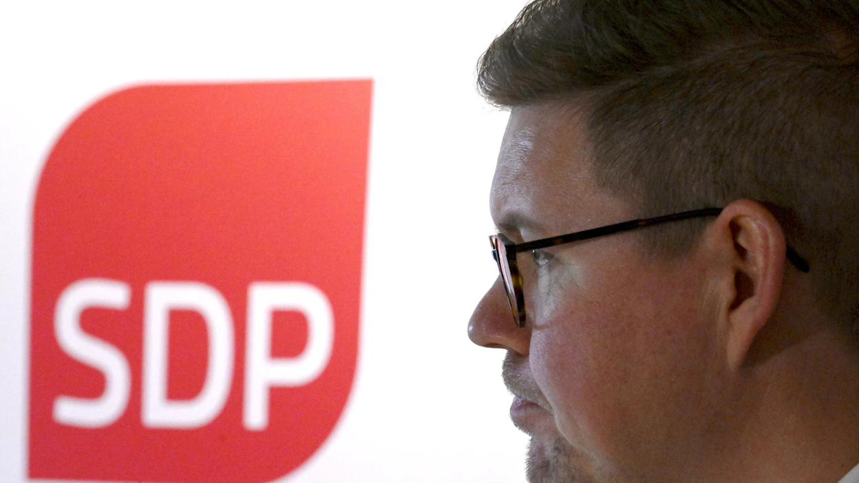 SDP jatkaa suosituimpana eduskuntapuolueena 24,7 prosentin kannatuksella, käy ilmi Helsingin Sanomien tuoreesta kannatusmittauksesta. LEHTIKUVA / HEIKKI SAUKKOMAA.