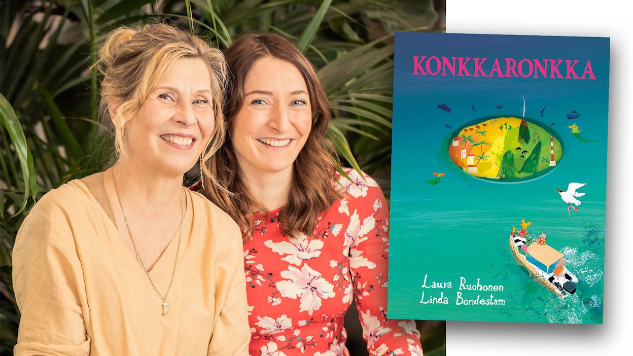 Laura Ruohonen ja Linda Bondestam: Konkkaronkka, Otava 2023, 32 sivua.