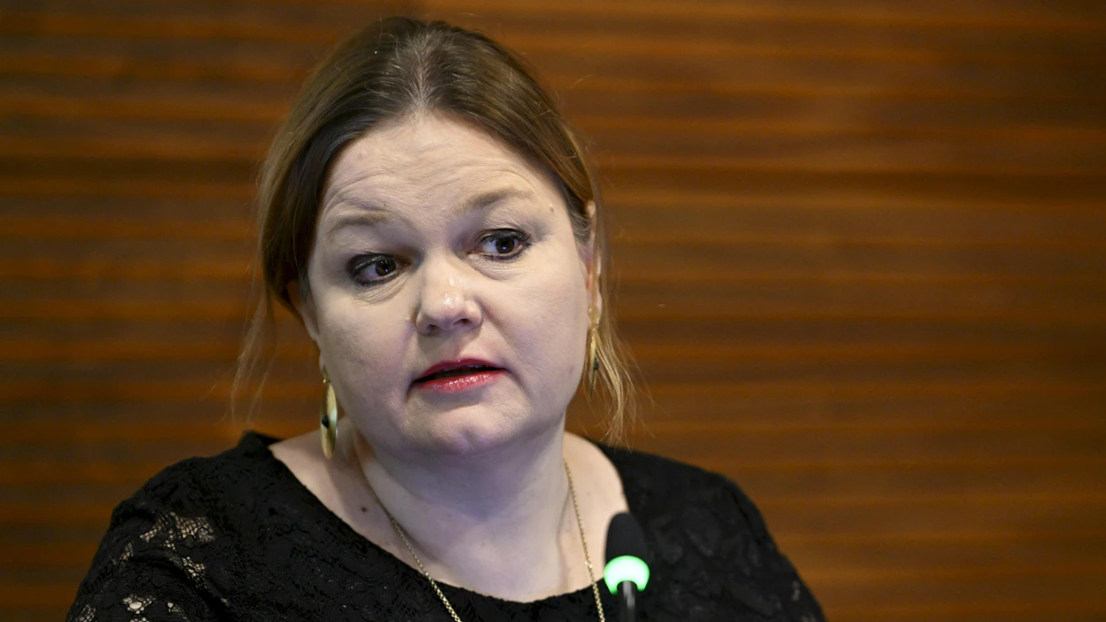 Ministeri Krista Kiurun mukaan olennaista on, että ratkaisuja saadaan aikaan mahdollisimman nopeasti ensi viikolla. LEHTIKUVA / Vesa Moilanen.