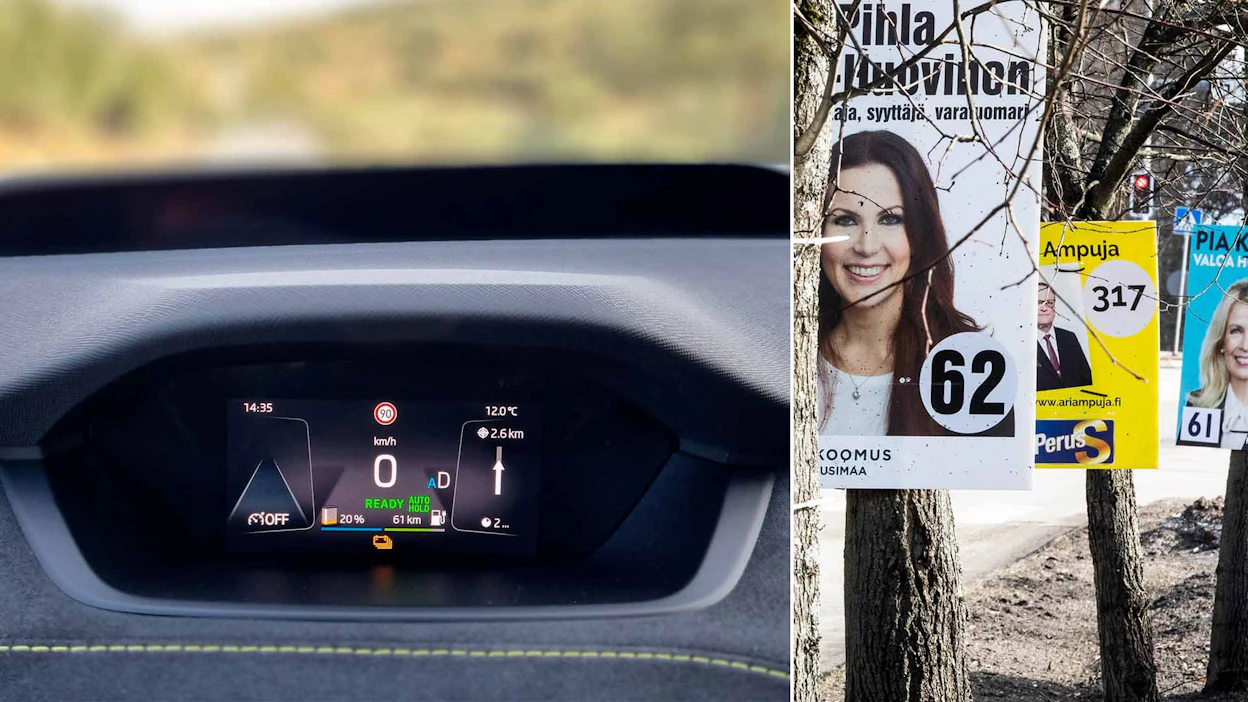 Uudehkojen autojen kyky tunnistaa nopeusrajoituksia voi aiheuttaa vaaratilanteita maantiellä.