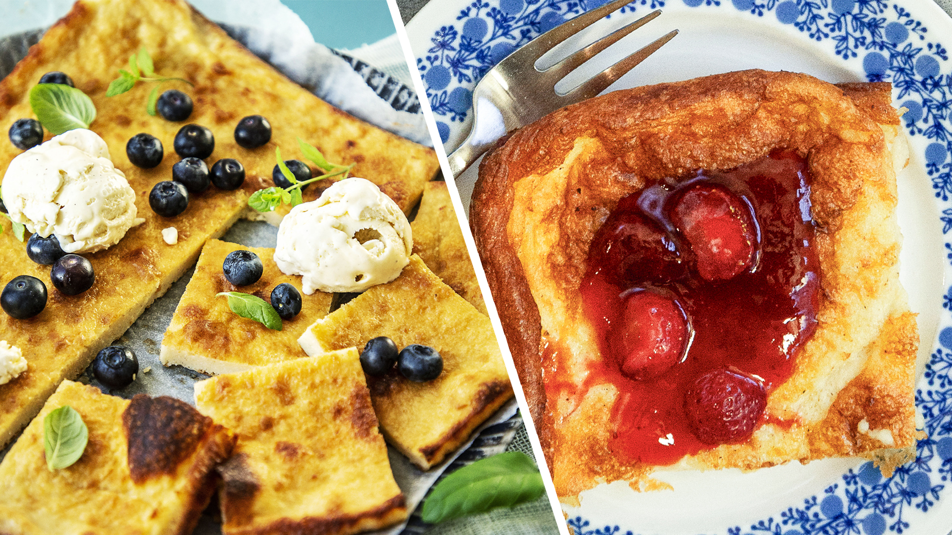 Ahvenanmaan pannukakku ja pannukakku eroavat paljon toisistaan.