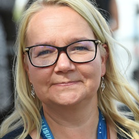 Suomen Hippoksen toimitusjohtaja Minna Mäenpää oli tyytyväinen hallitusohjelman kirjauksiin.