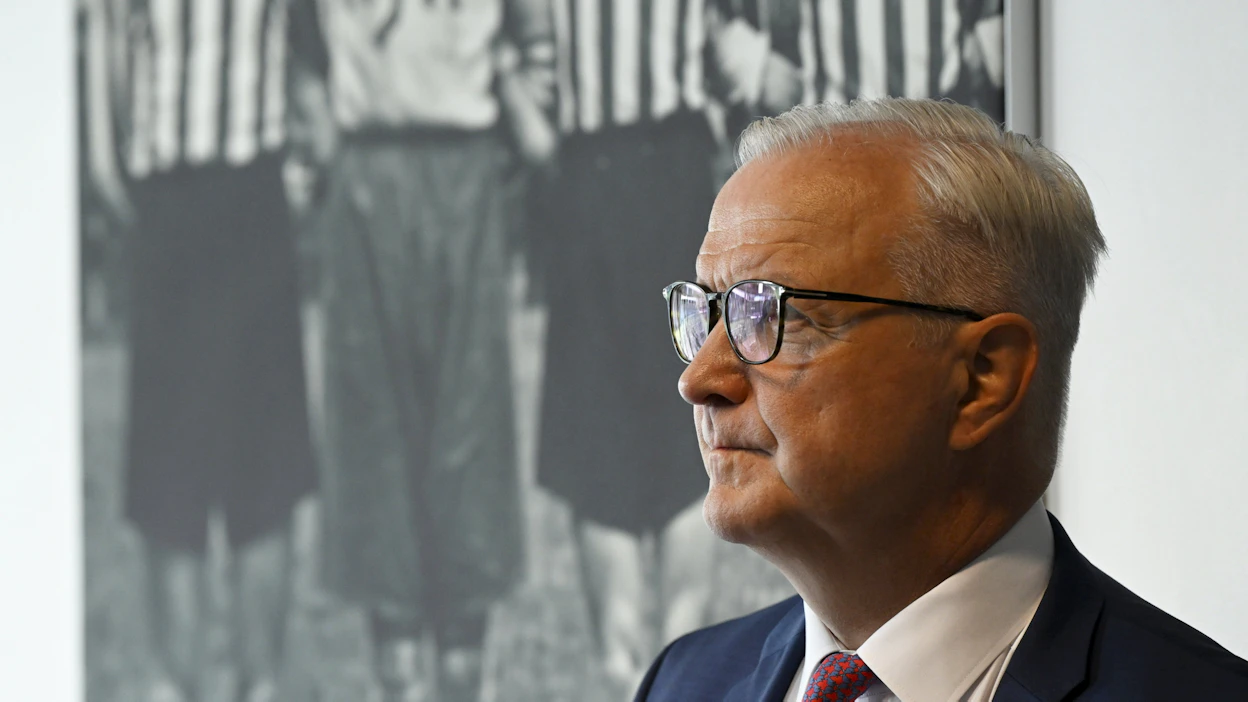 Olli Rehn on ollut useimmissa kannatuskyselyissä Pekka Haaviston jälkeen toiseksi suosituin mahdollinen ehdokas. LEHTIKUVA.