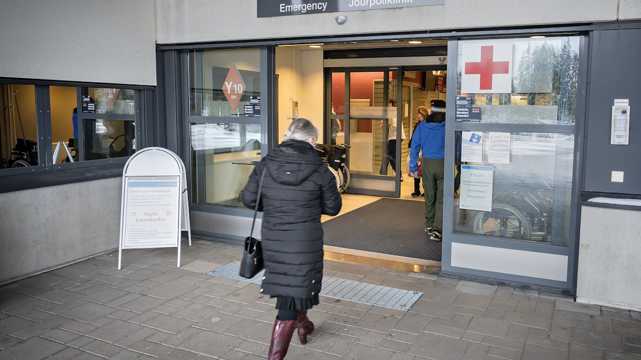 Seinäjoen keskussairaala Etelä-Pohjanmaalla.