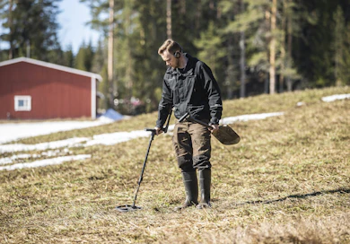 Metallinetsinnästä on tullut Jimi Rajajärvelle mukava rentoutumiskeino.