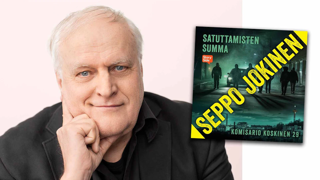 Seppo Jokisen dekkarisarja on suuntaamassa e- ja äänikirjoina maailmalle. Kun ruotsalainen Storytel osti sarjan oikeudet, komisario Sakari Koskisen ympyröistä voi lähteä rönsyämään myös spin off -tarinoita.