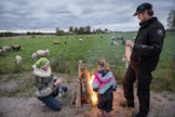 Herrakunnan Lammas -tilan väki osallistui Petuli-tapahtumaan vuonna 2021. Arkistokuva. 