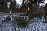 Eniten sähköttömiä on maan länsi- ja keskiosissa, joihin viikonloppuna riehunut myrsky osui koviten.