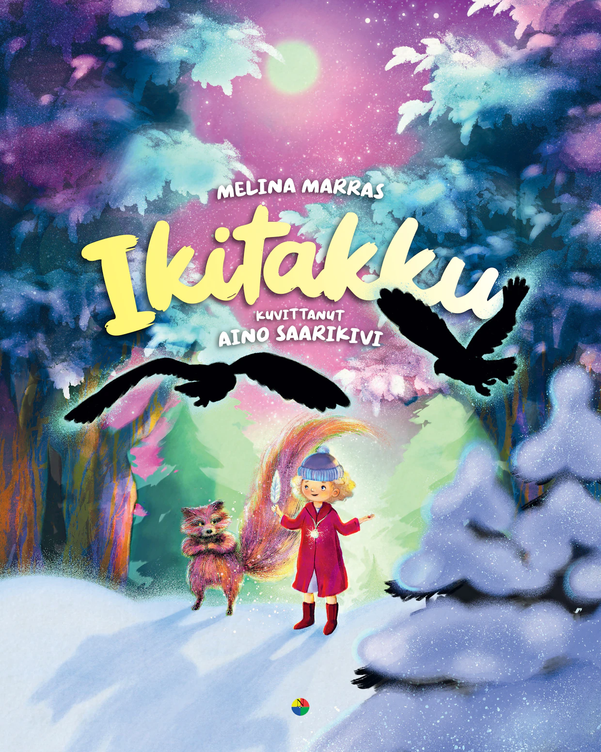 Melina Marras: Ikitakku. Kuvittanut Aino Saarikivi. 32 sivua. Nysalor-kustannus 2026.