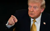 Yhdysvaltain presidentin Donald Trumpin asettamat alakohtaiset tullit ovat iskeneet Kanadaan kovaa. LEHTIKUVA/AFP. 