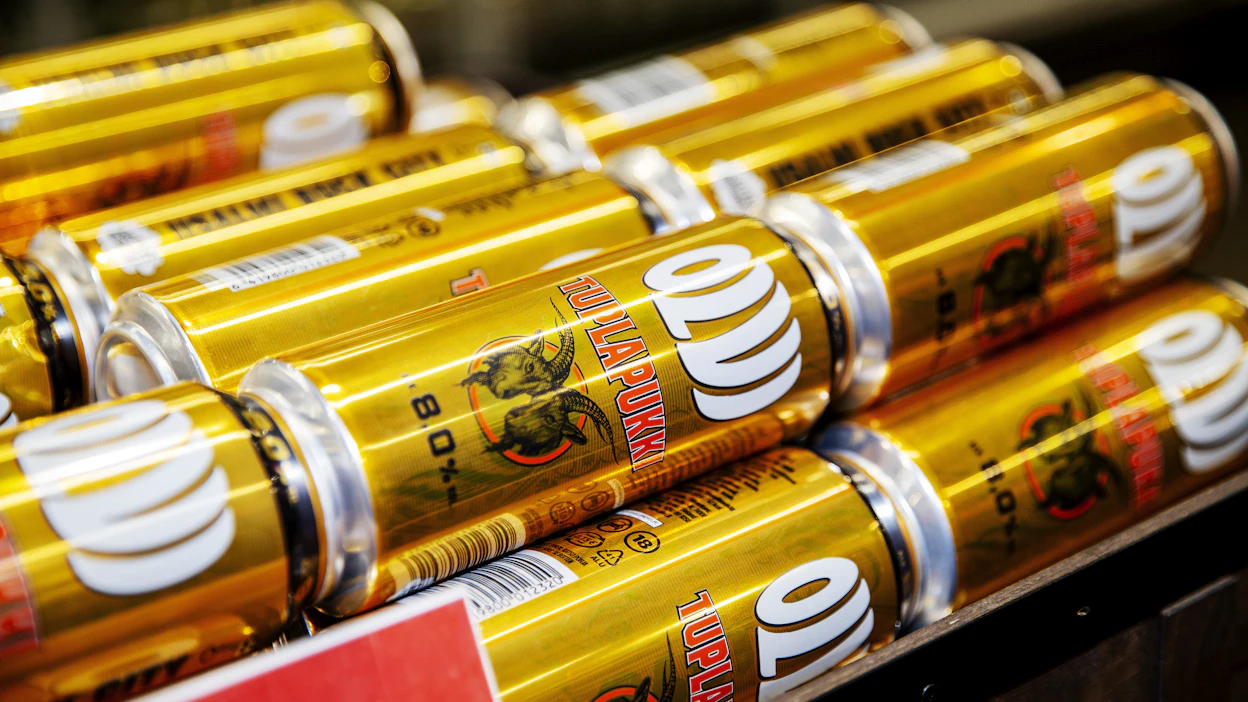 Olvi toi vahvat 8,0 tilavuusprosentin oluet tarjolle ruokakauppoihin kesäkuussa voimaan tulleen lakimuutoksen myötä.