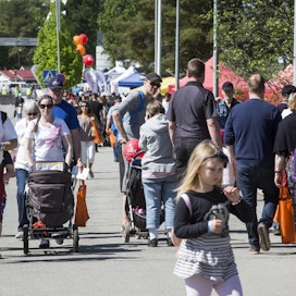 Mikkeliin kokoontuu loppuviikolla kymmeniä tuhansia tuottajia ja muita maatalouden ystäviä perinteiseen Farmari-näyttelyyn. Kuva on Seinäjoen Farmarista 2017.
