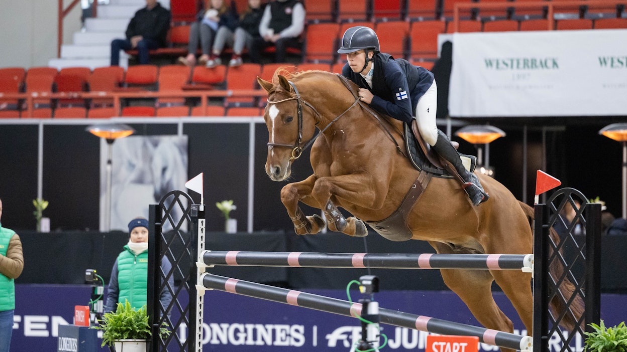 Jone Illi ja Celtas Quillian radalla HIHS:ssa.