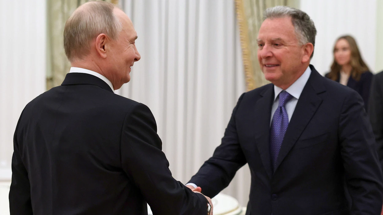 Vladimir Putin ja USA:n erikoislähettiäs Steve Witkoff tapasivat viime viikolla Moskovassa.