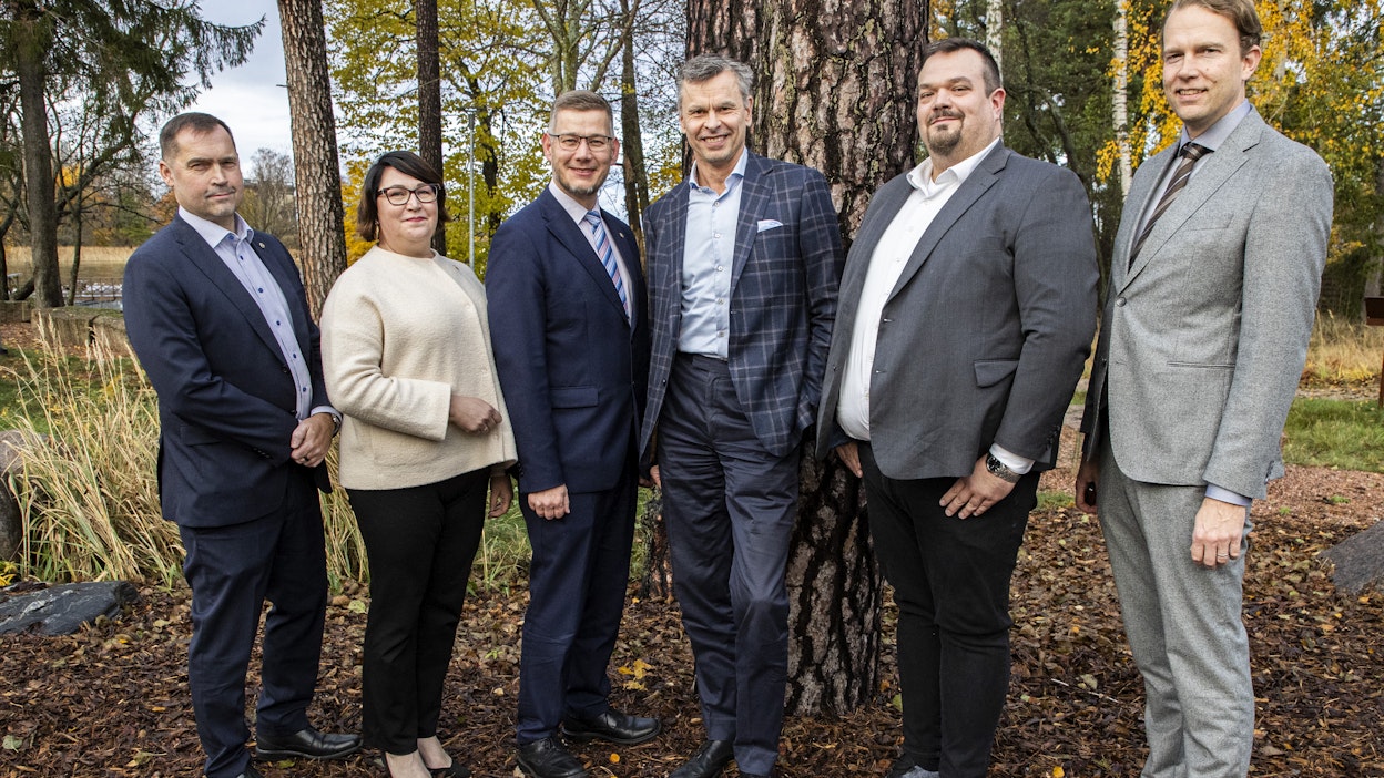 MTK:n puheenjohtajavaalin osallistujat.