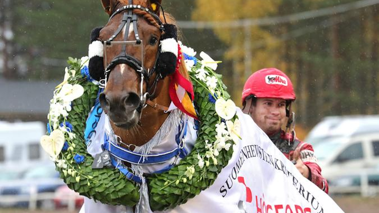 Vixus voitti Kriteriumin Janne Sorosen ohjastamana viisi vuotta sitten. Ori kilpaili tuolloin Katja Melkon treenissä. Nyt Vixus tekee paluuta Terho Rautiaisen käsistä.