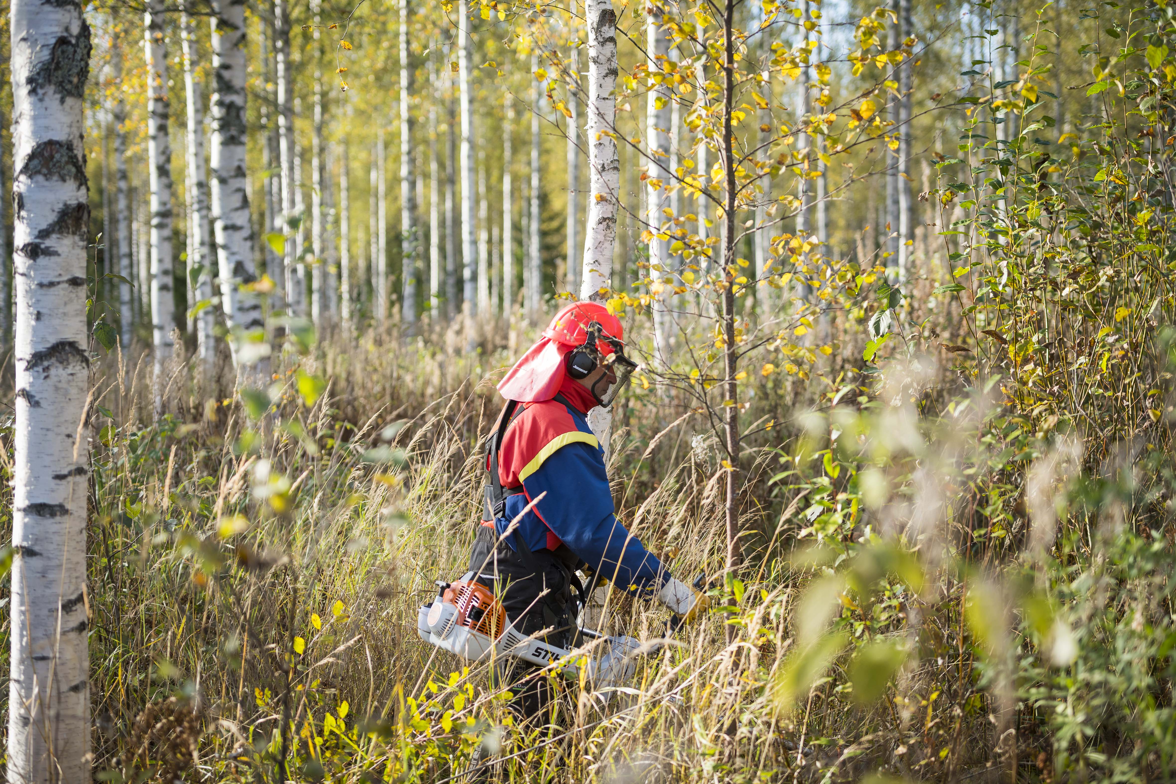 Raivaus on monelle mukavaa vastapainoa arkityölle.