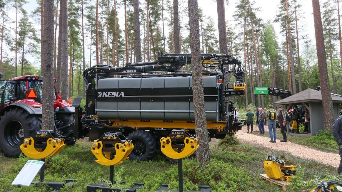 Kesla valmistaa muun muassa puunkorjuulaitteita.