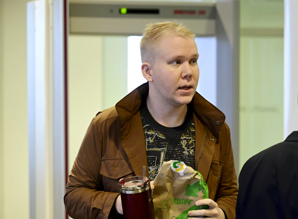 Aleksanteri Kivimäki vaati hovissa kaikkien syytteidensä hylkäämistä. Arkistokuva. LEHTIKUVA / MARKKU ULANDER.