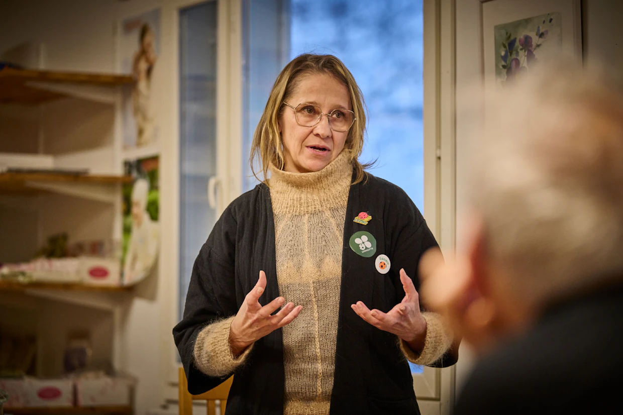 Luomuliiton toiminnanjohtaja Susann Rännäri.