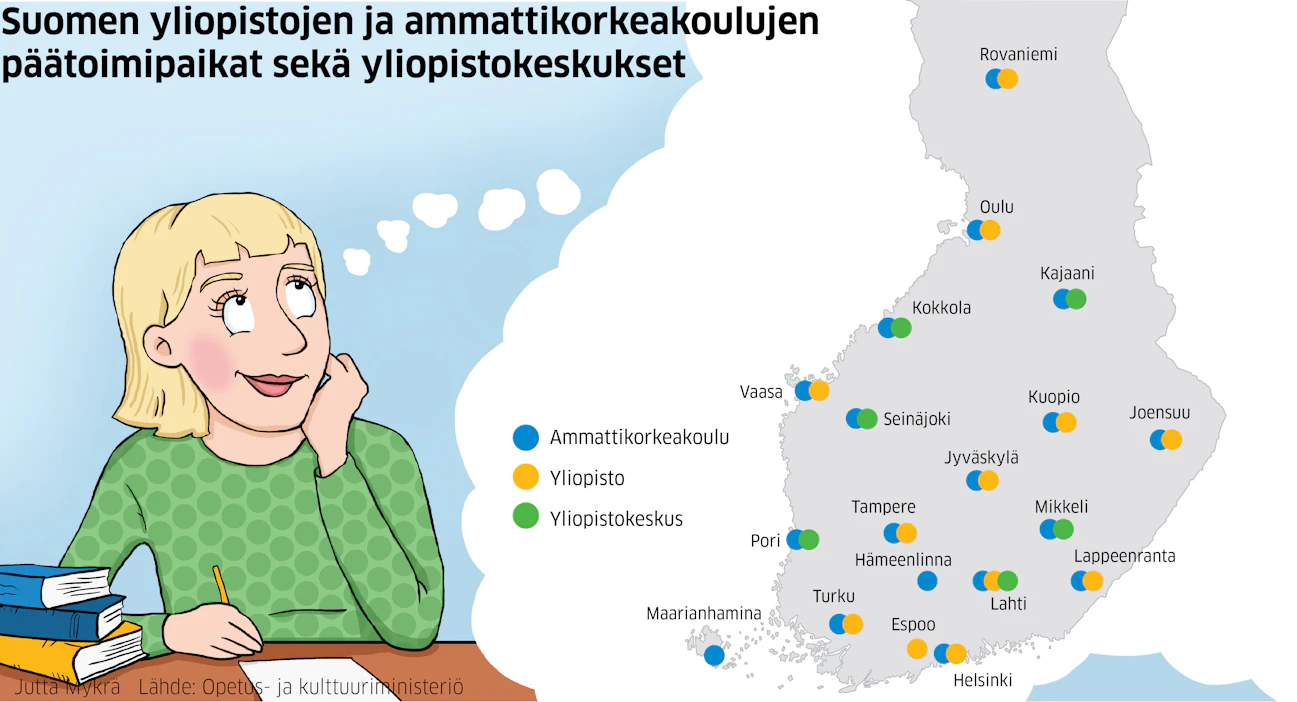 Elinkeinoelämän keskusliiton johtajan Riikka Heikinheimon mielestä kaikkien oppilaitosten kyky kouluttaa kysyntää vastaavaa laadukasta osaamista koko maassa on koulutuspolitiikkamme kulmakivi.
