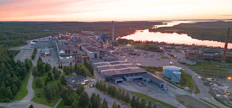 LUMI-datakeskus Kajaanissa. Kuvituskuva.