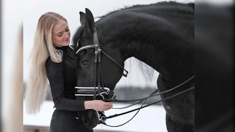 Friisiläishevosella on aina sijansa Patricia Salmisen sydämessä.