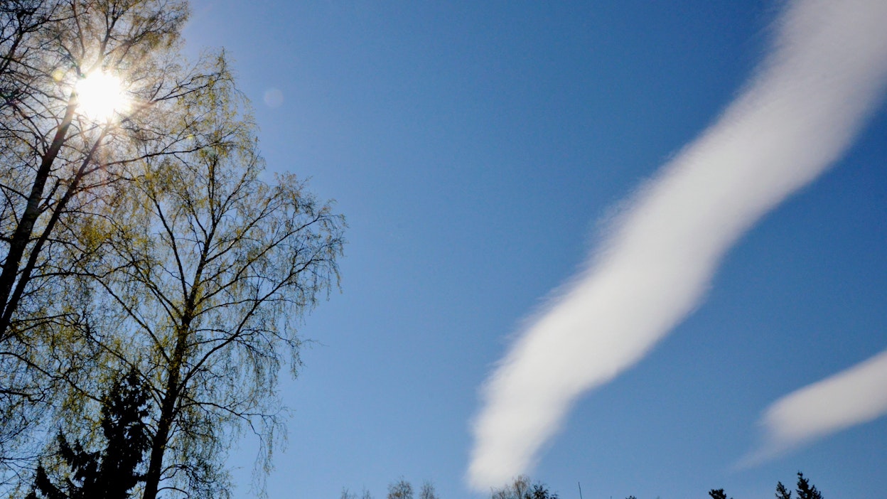 Tänään on ollut monessa osassa Suomea vuoden toistaiseksi lämpimin päivä. EIJA KONTIO / LEHTIKUVA.