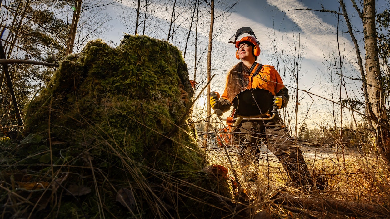 Kun ei ole hirmumäärää hehtaareita, metsiä pitää käyttää viisaasti, Heli Manninen sanoo.
