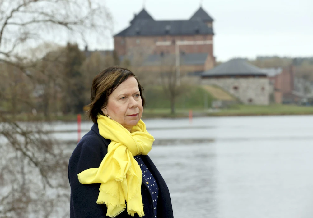 SVKK:n toimitusjohtaja Jaana Rekolainen kertoo, että tällä hetkellä kauppakamari järjestää yrityksille maksutonta neuvontaa, tilaisuuksia ja uutisseurantaa Venäjän toimista ja markkinaympäristöstä. LEHTIKUVA / Juha Tamminen.
