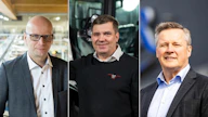 Maatalouskaupan vuoden 2022 verotustietojen kärkikolmikosta löytyvät Agco Powerin toimitusjohtaja Juha Tervala, Valtran toimitusjohtaja Jari Rautjärvi sekä Avena Bernerin toimitusjohtaja Antti Korpiniemi.