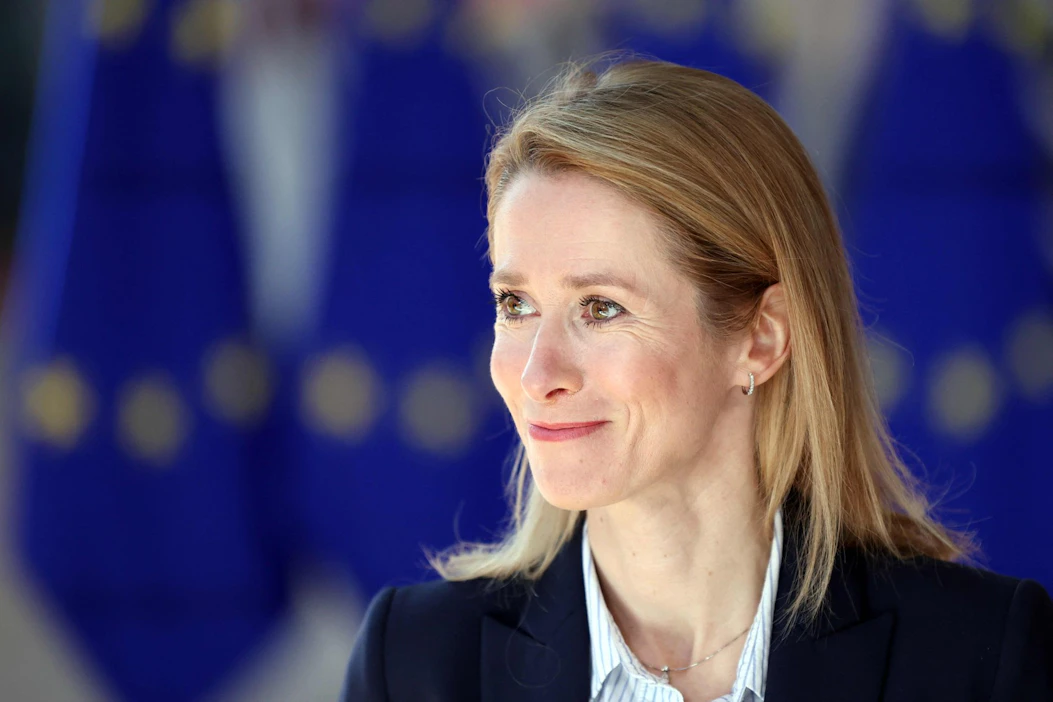 Kaja Kallas haluaa, että koko Viroa puolustettaisiin tehokkaasti. Lehtikuva/AFP.